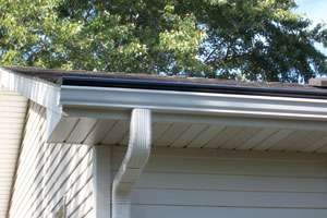 Recently Installed Gutter System On House In Troy MI