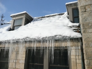 Ice Damage Roof