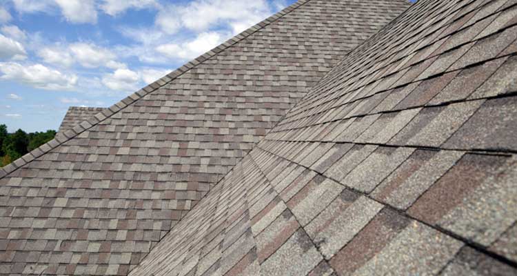 Closeup of New Roof in Michigan and Shingles